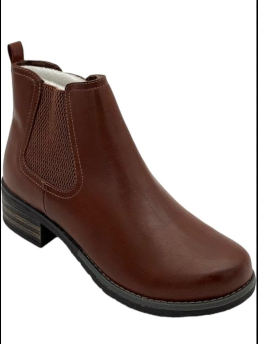 Eastland Jasmine Chelsea Boots – Tan / Brown – Size 8 (BNWT)